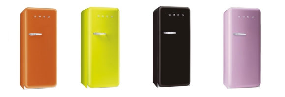 smeg retro fridges