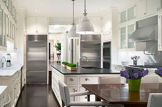 white kitchen