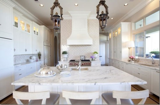 white kitchen design