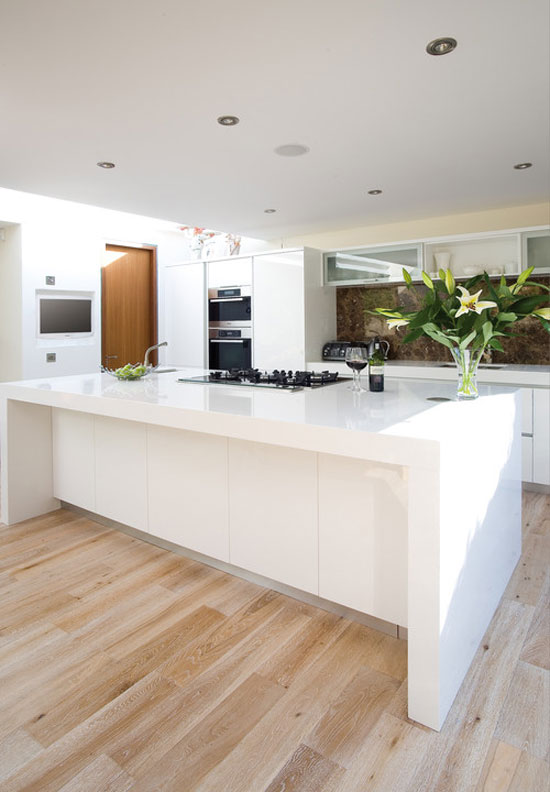 white kitchen