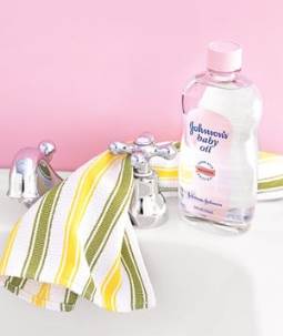 use baby oil to clean chrome appliances