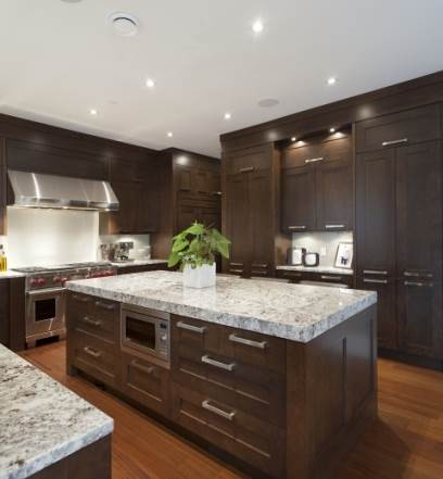 modern kitchen island