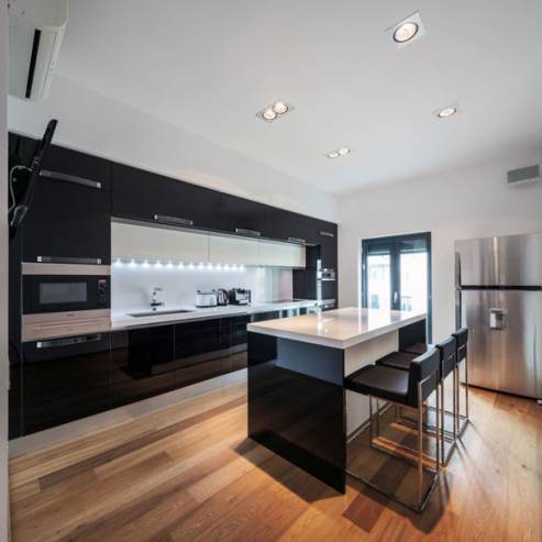 modern apartment kitchen