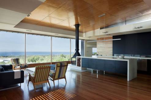 melba house kitchen by seeley architects