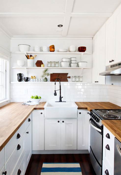 cabin kitchen by smitten studio