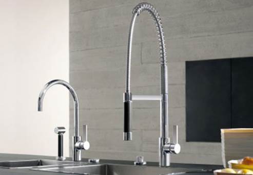 dornbracht pull down kitchen faucet