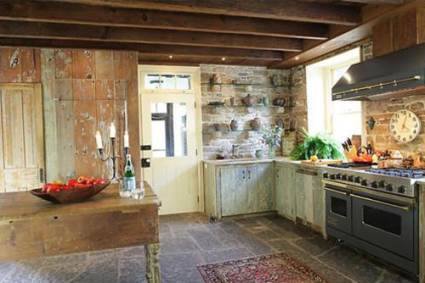 rustic farmhouse kitchen