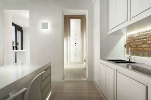 all white kitchen by Carola Vannini 