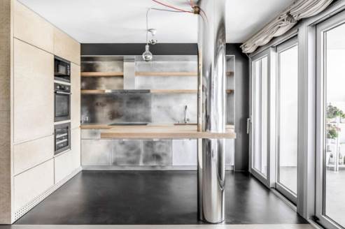 metal kitchen